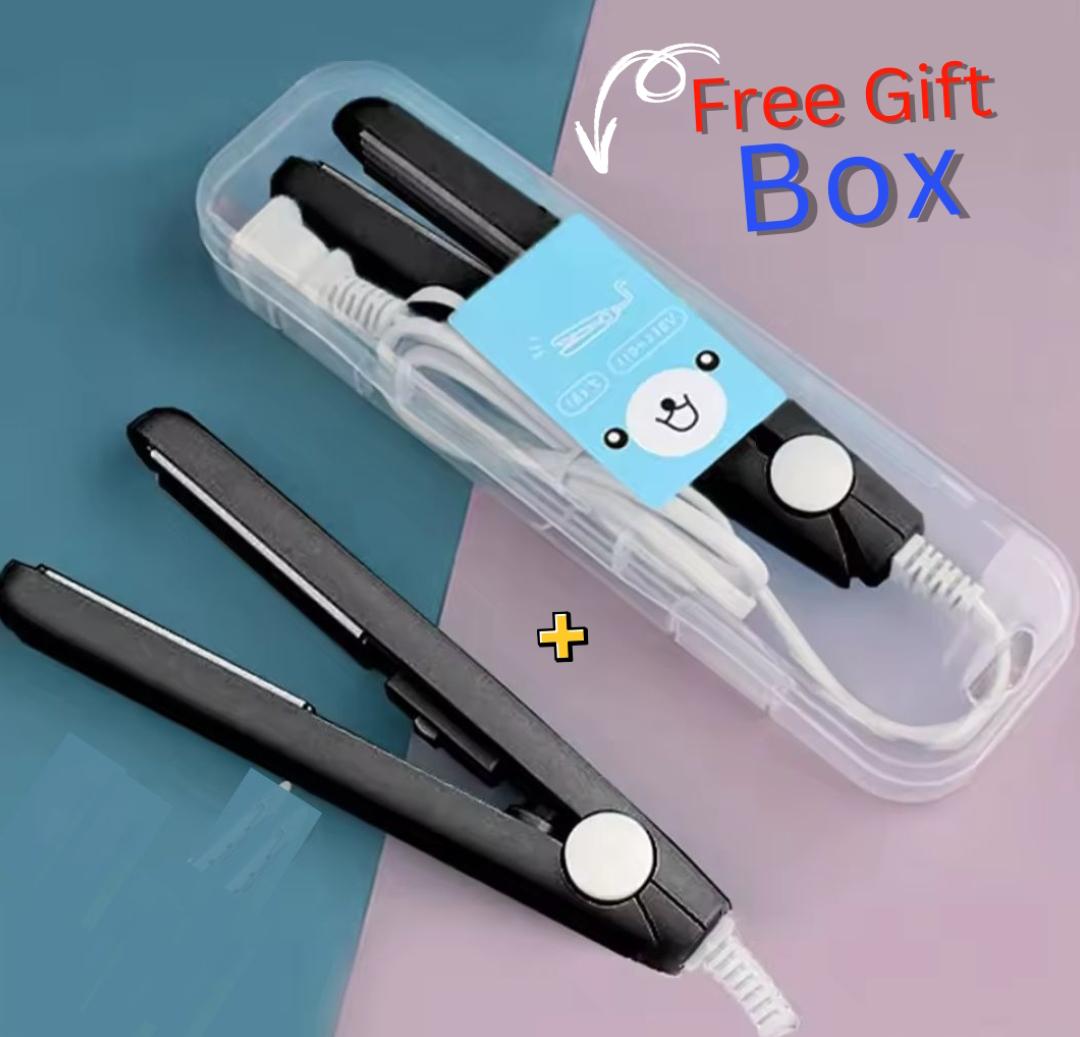 Mini Hair Straightner (Black)