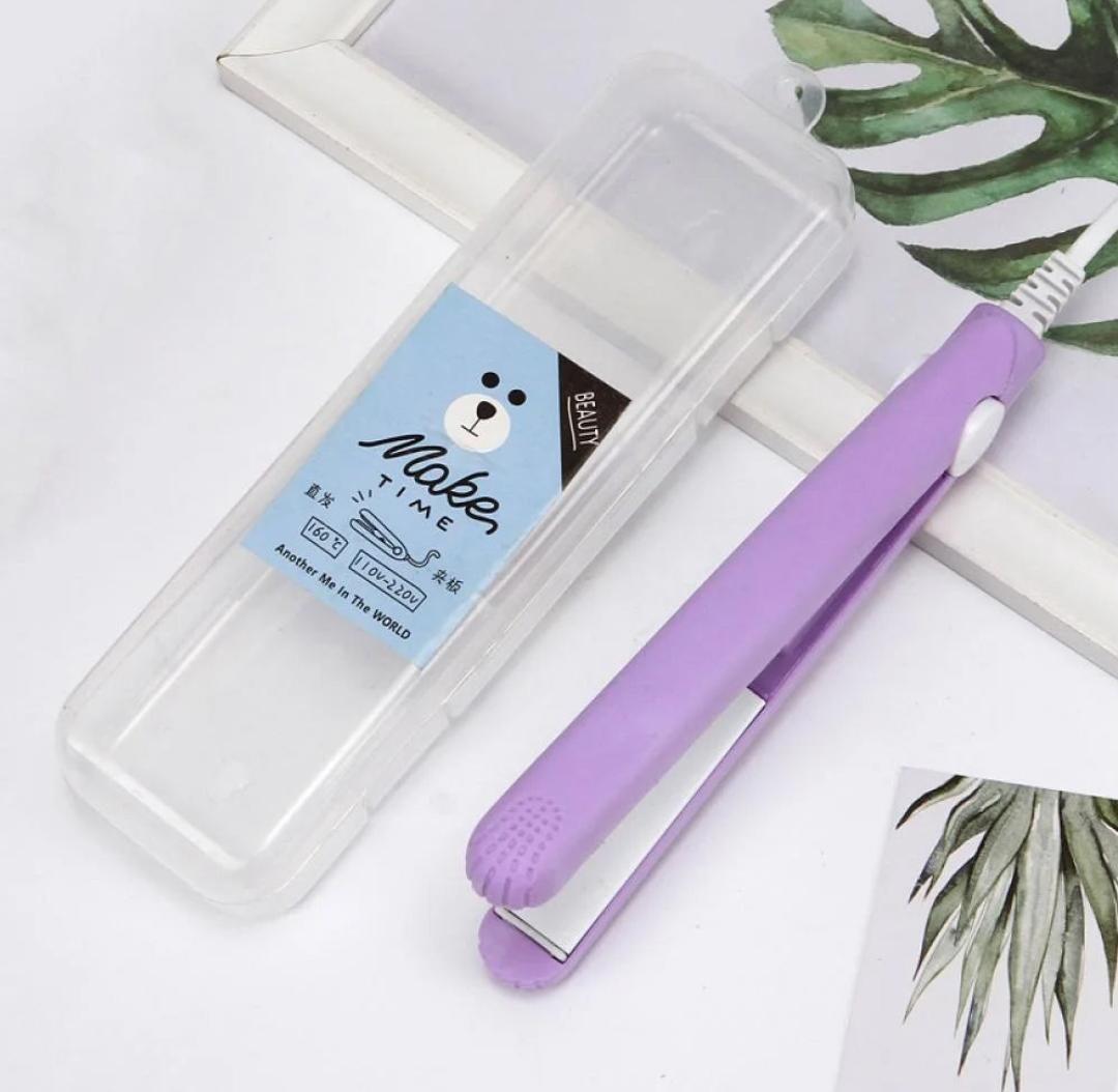 Mini Hair Straightner (lavender/ Purple)