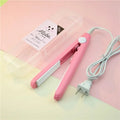 Mini Hair Straightner (Pink)