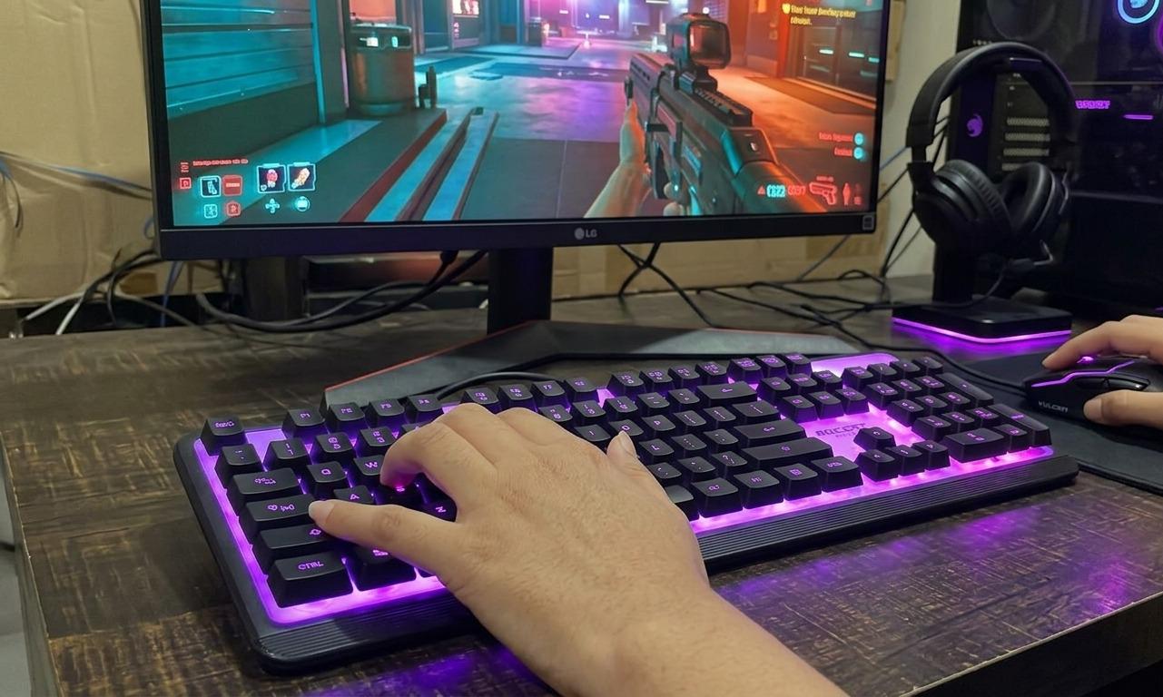 GlowStrike RGB Gaming Keyboard