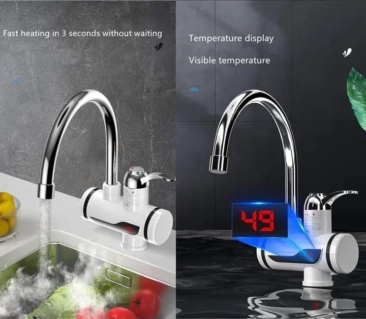 Instant hot water tap faucet