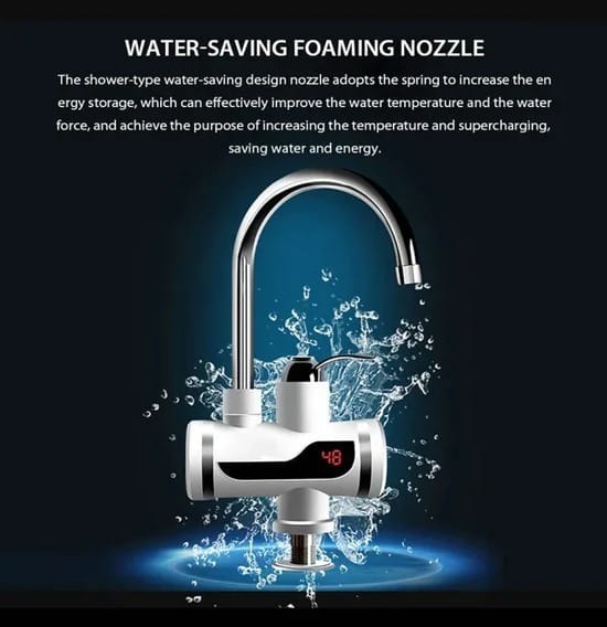 Instant hot water tap faucet